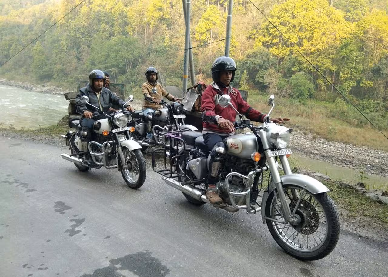 Happy customer enjoying a ride on his Bikewala bike